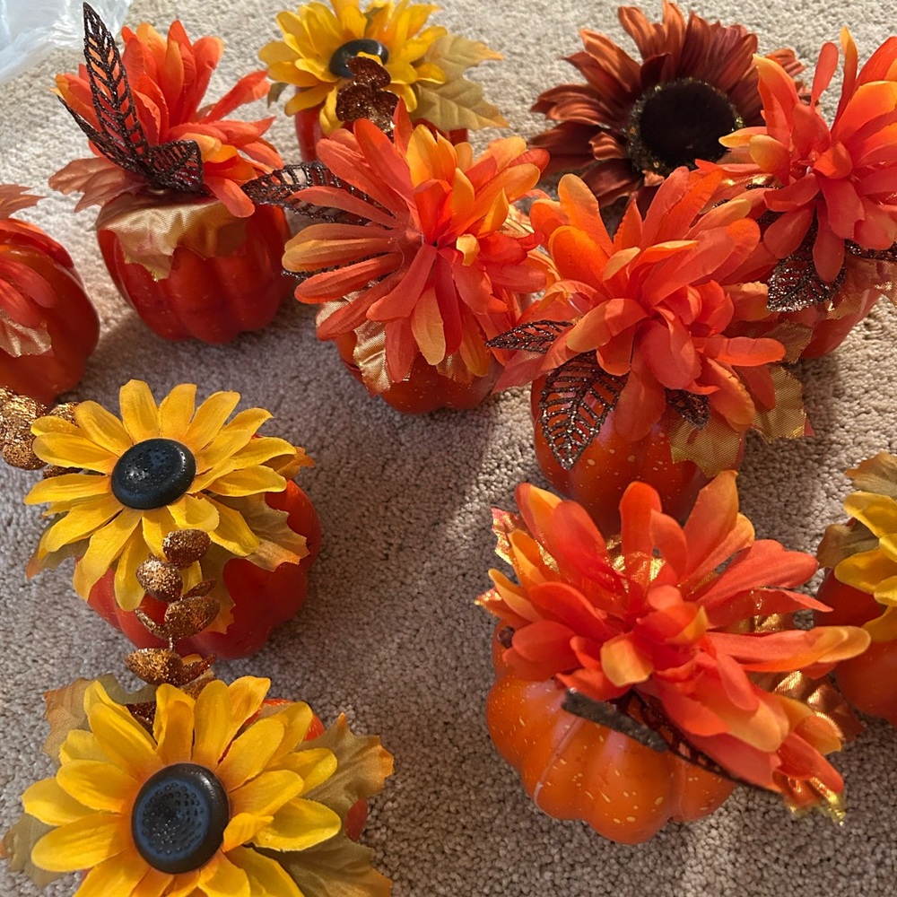 10 pretty decorative indoor pumpkins 🎃